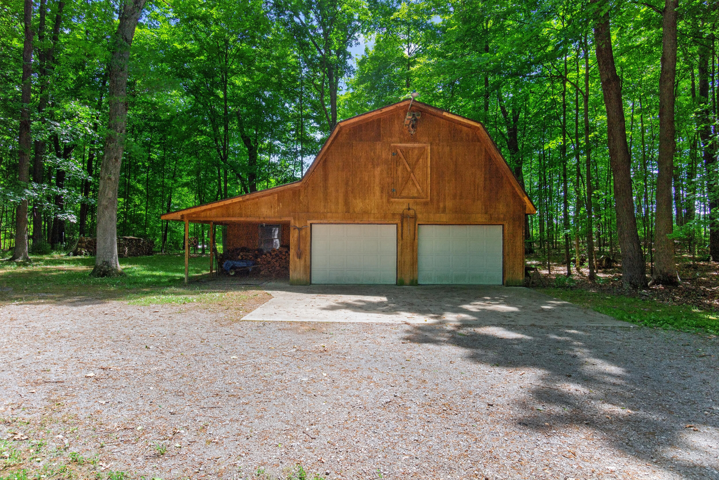7789 Thorne Road Horton, MI 49246 - Photo 58 of 65 Garage Exterior / Overhang
