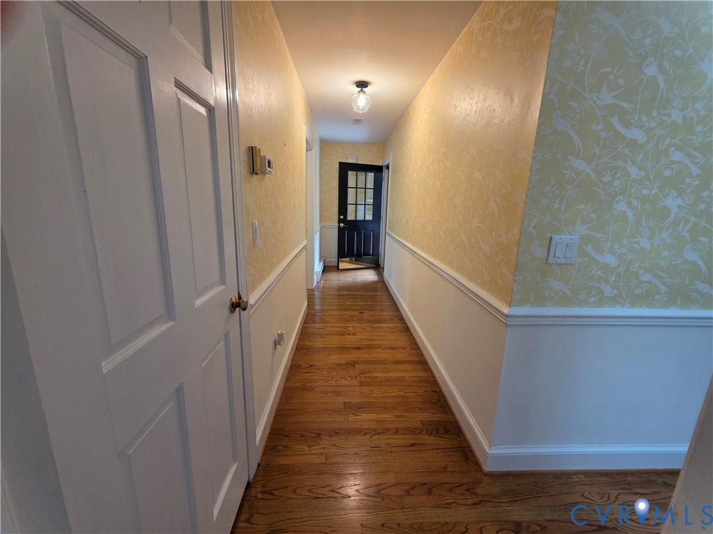 741 Furrs Mill Road Lexington, VA 24450 - Photo 10 of 29 View of Entry Hall and Front Door from Living Room