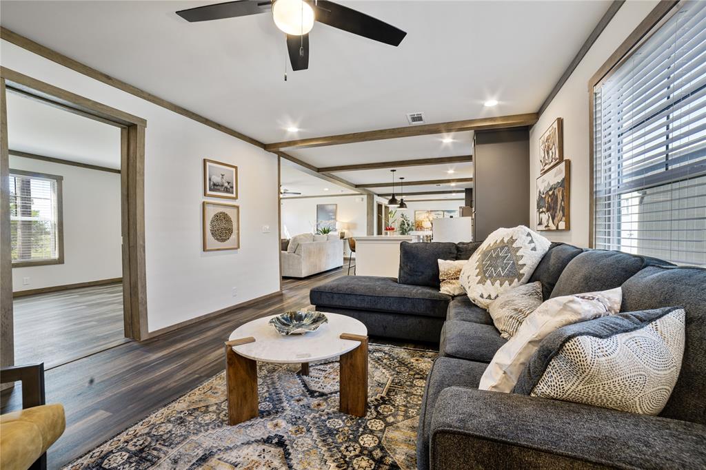 2004 Buffet Way Poolville, TX 76487 - Photo 8 of 36 a living room with furniture and wooden floor