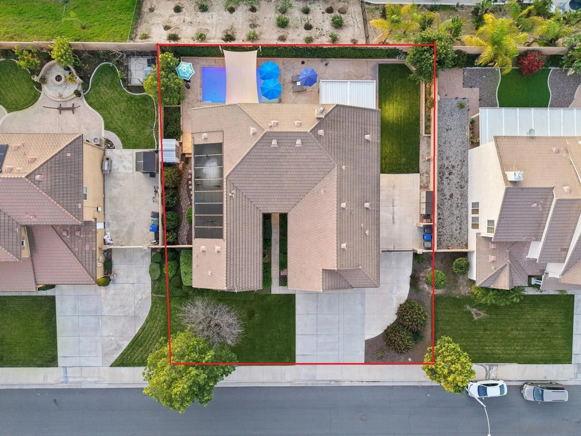9471 Estrella Hills Street Riverside, CA 92508 - Photo 29 of 43 an aerial view of multiple house