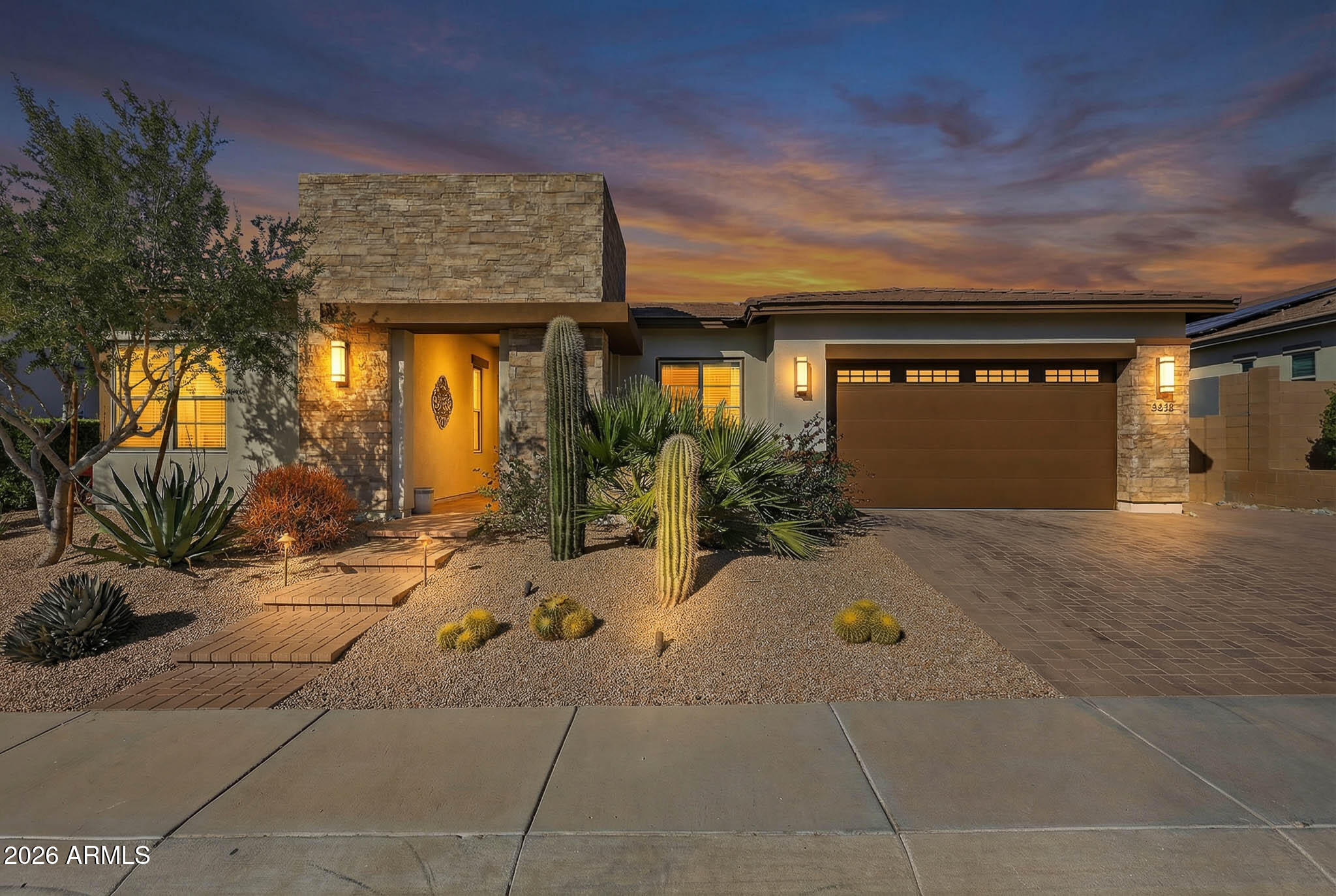 4416 East Roy Rogers Road Cave Creek, AZ 85331 - Photo 47 of 50 Entry Twilight