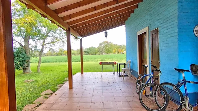 a room with furniture and window
