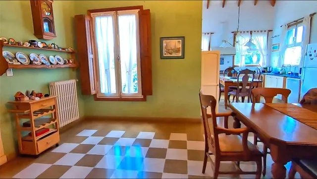 a room with furniture and a window