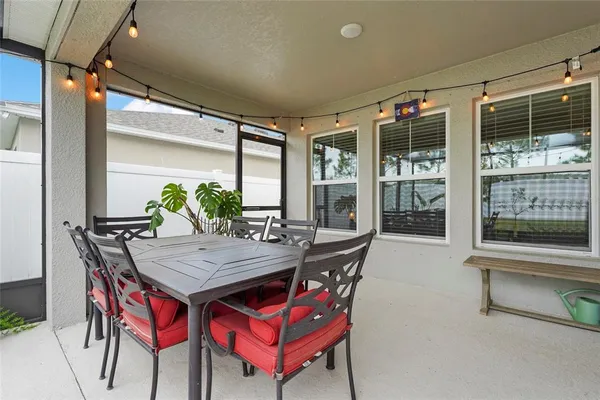 a view of an outdoor space and a yard