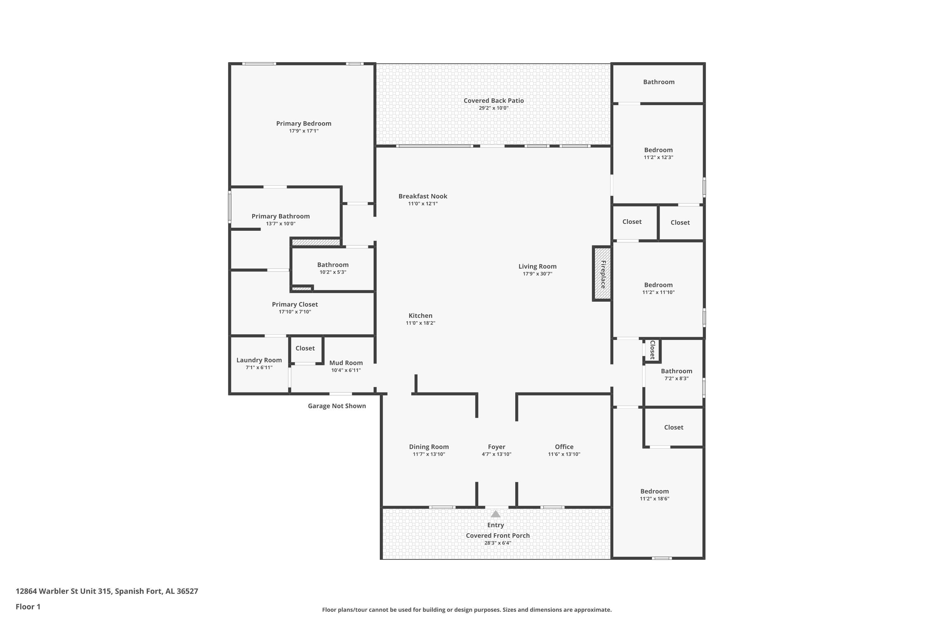 12785 Warbler Street Daphne, AL 36527 - Photo 53 of 53 View of property floor plan