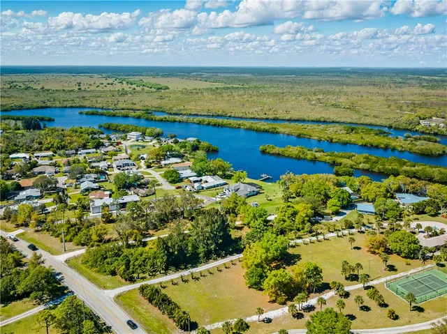 a view of an outdoor space and a lake view