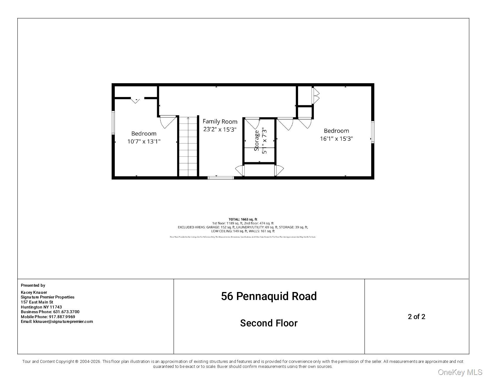 56 Pennaquid Road Coram, NY 11727 - Photo 4 of 4 Second Floor