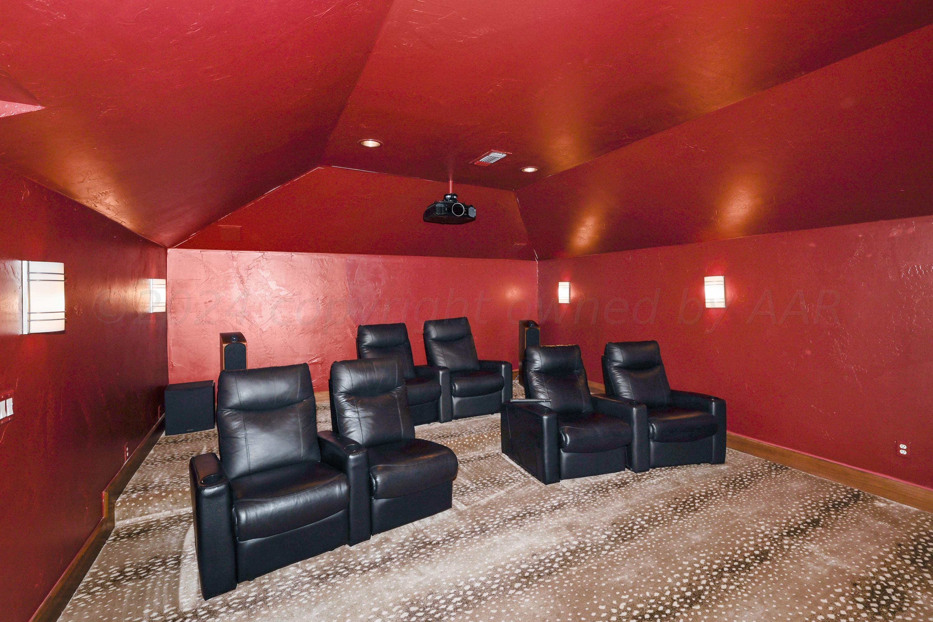 13 Prestwick Lane Amarillo, TX 79124 - Photo 42 of 51 41-Theater Room Upstairs