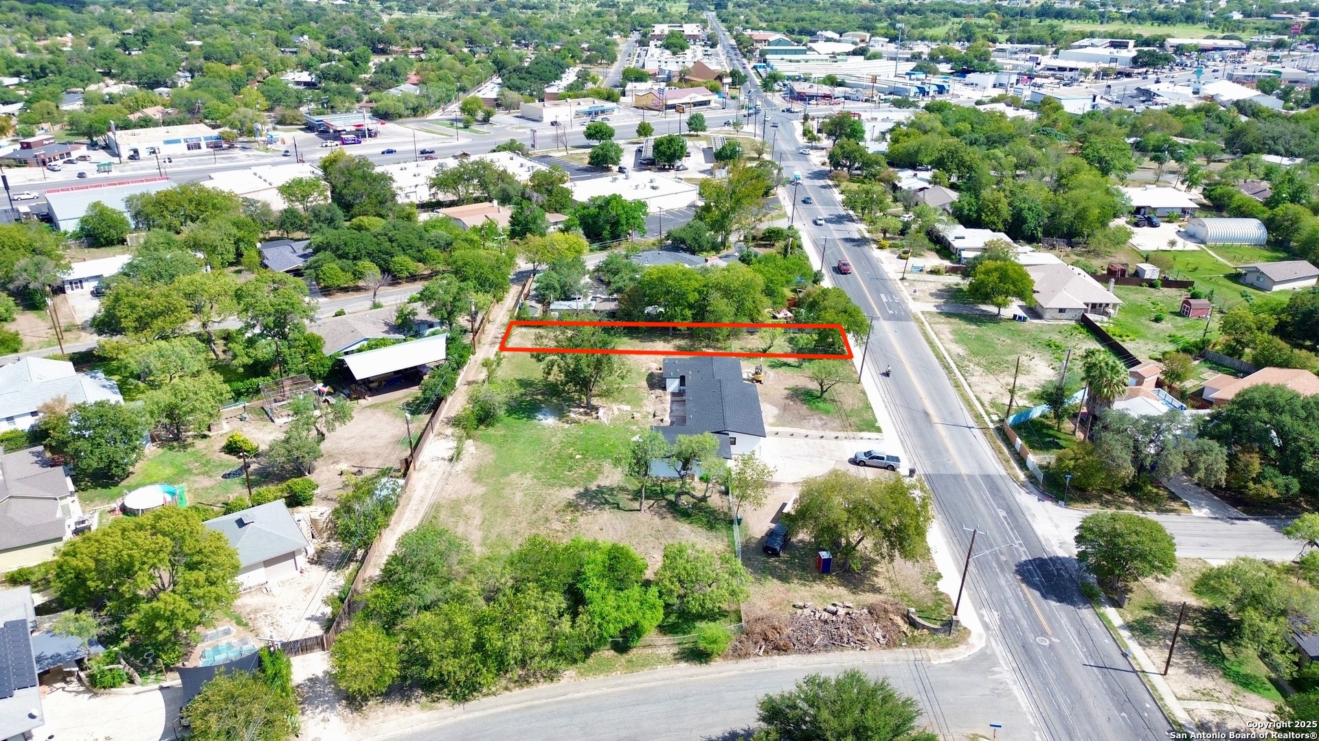 515 Jackson Keller Road San Antonio, TX 78216 - Photo 3 of 4 an aerial view of residential houses with outdoor space