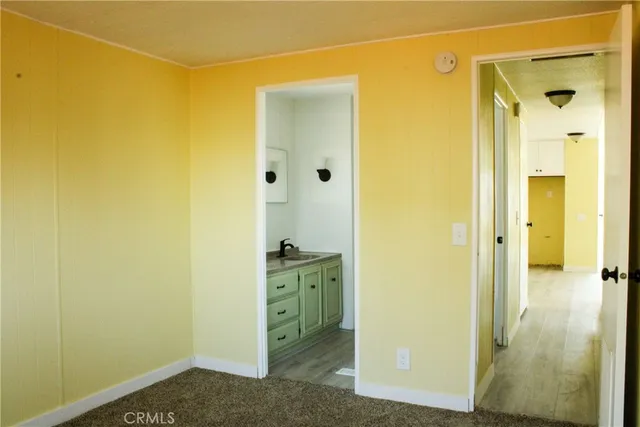 a view of a bathroom with a sink