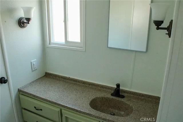 a bathroom with a sink