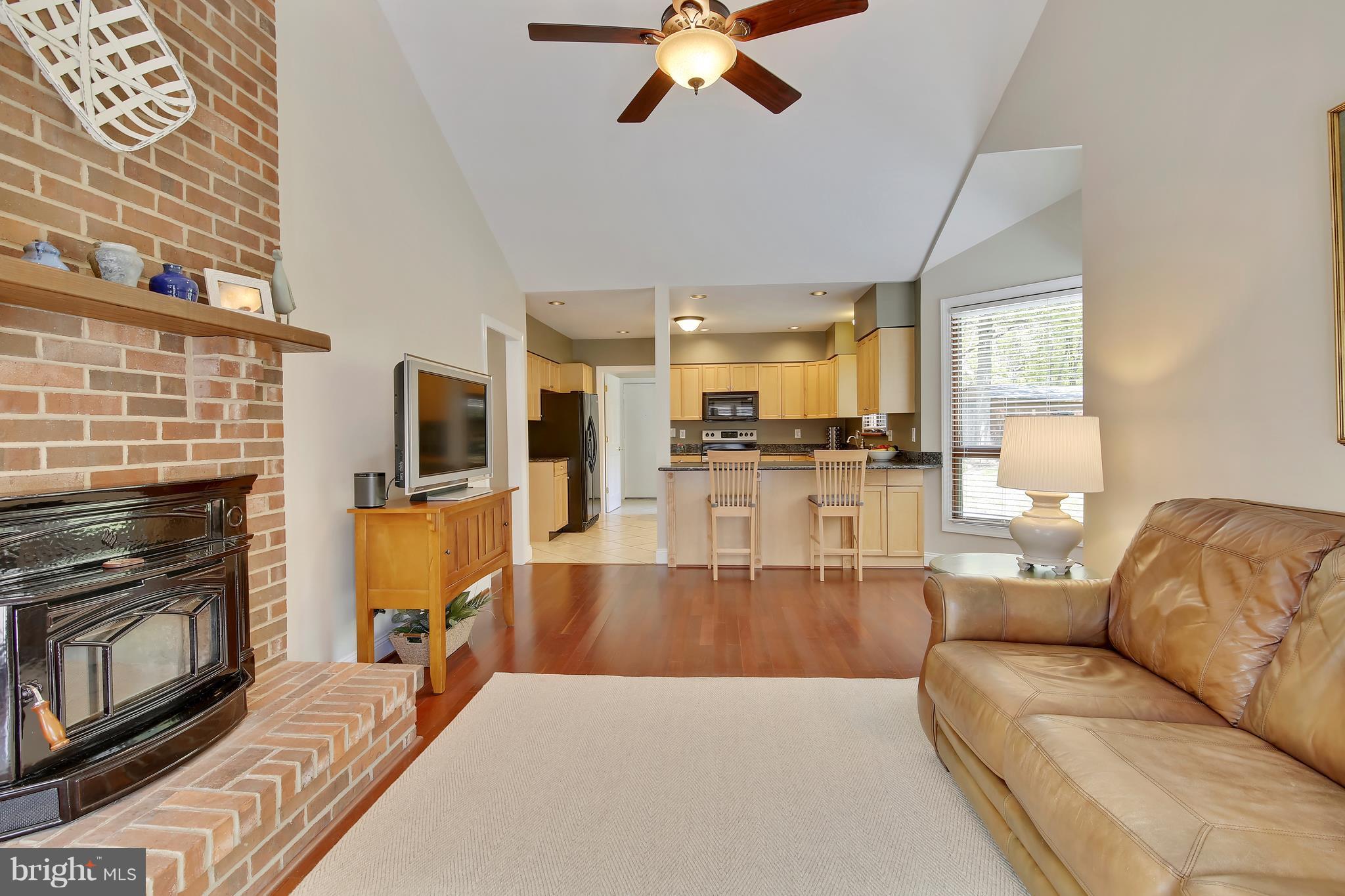 16471 Frederick Road Woodbine, MD 21797 - Photo 14 of 30 Wonderful family room with wood burning insert