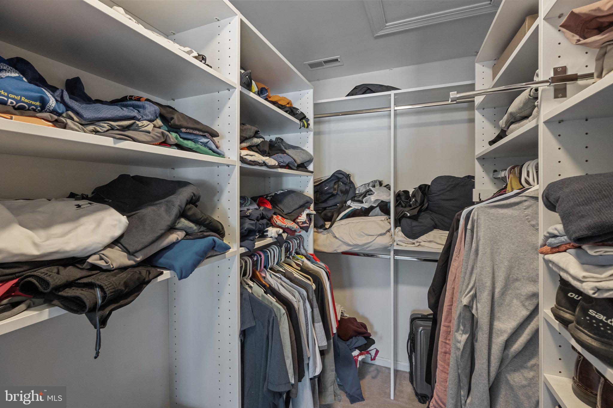 1615 Silver Birch Road Huntingdon Valley, PA 19006 - Photo 54 of 69 a view of walk in closet with clothes and shoes