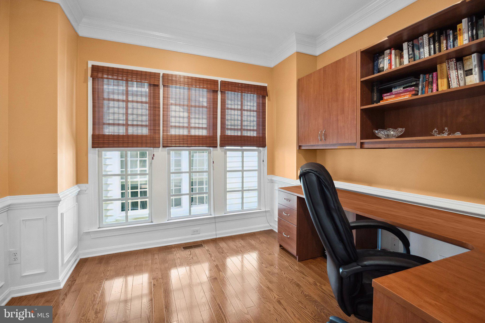 1615 Silver Birch Road Huntingdon Valley, PA 19006 - Photo 9 of 69 a view of a workspace with furniture and a window