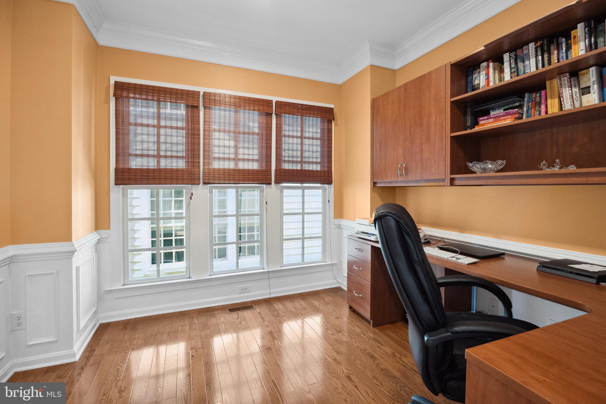 1615 Silver Birch Road Huntingdon Valley, PA 19006 - Photo 10 of 69 a view of a workspace with furniture and a window