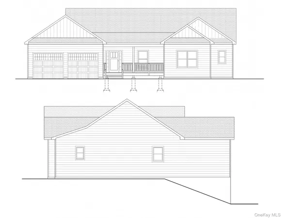 a black and white photo of a living room