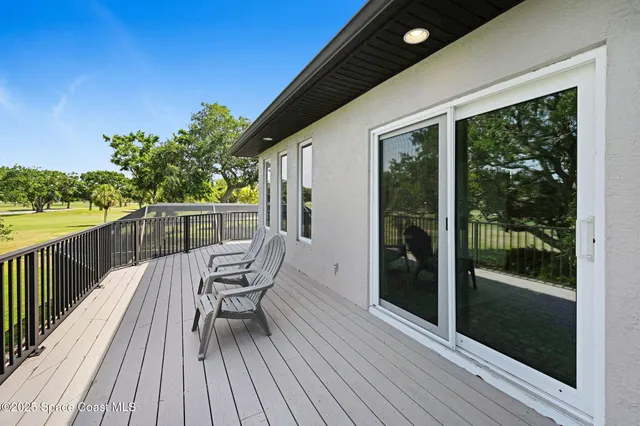 a view of a entryway door front of house