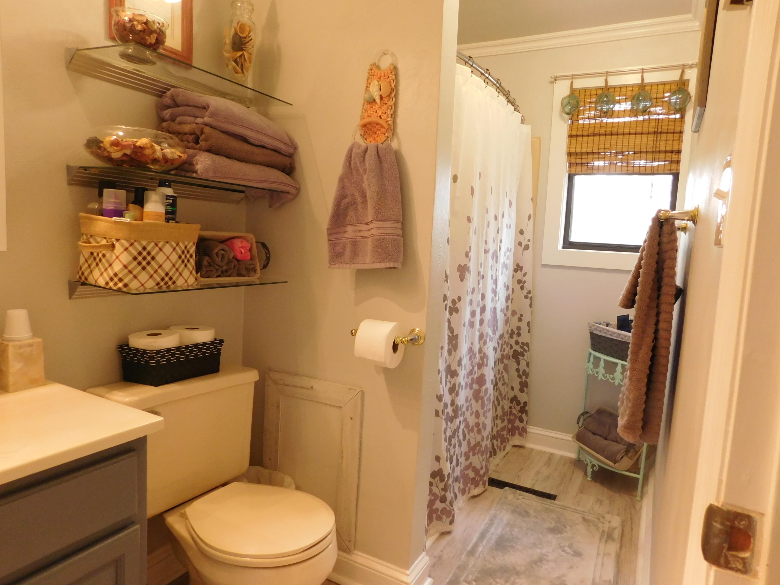 1463 Stripers Cove Road Goodview, VA 24095 - Photo 24 of 44 a bathroom with a toilet and a shower