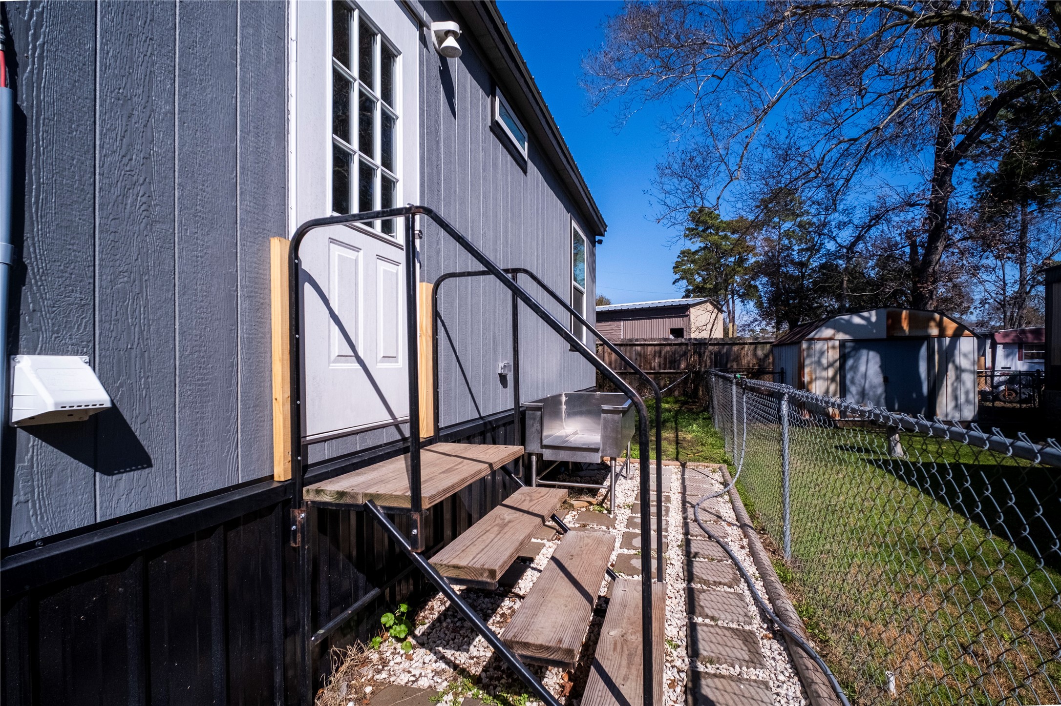 5402 Five Oaks Drive Spring, TX 77389 - Photo 28 of 31 Back door exterior.