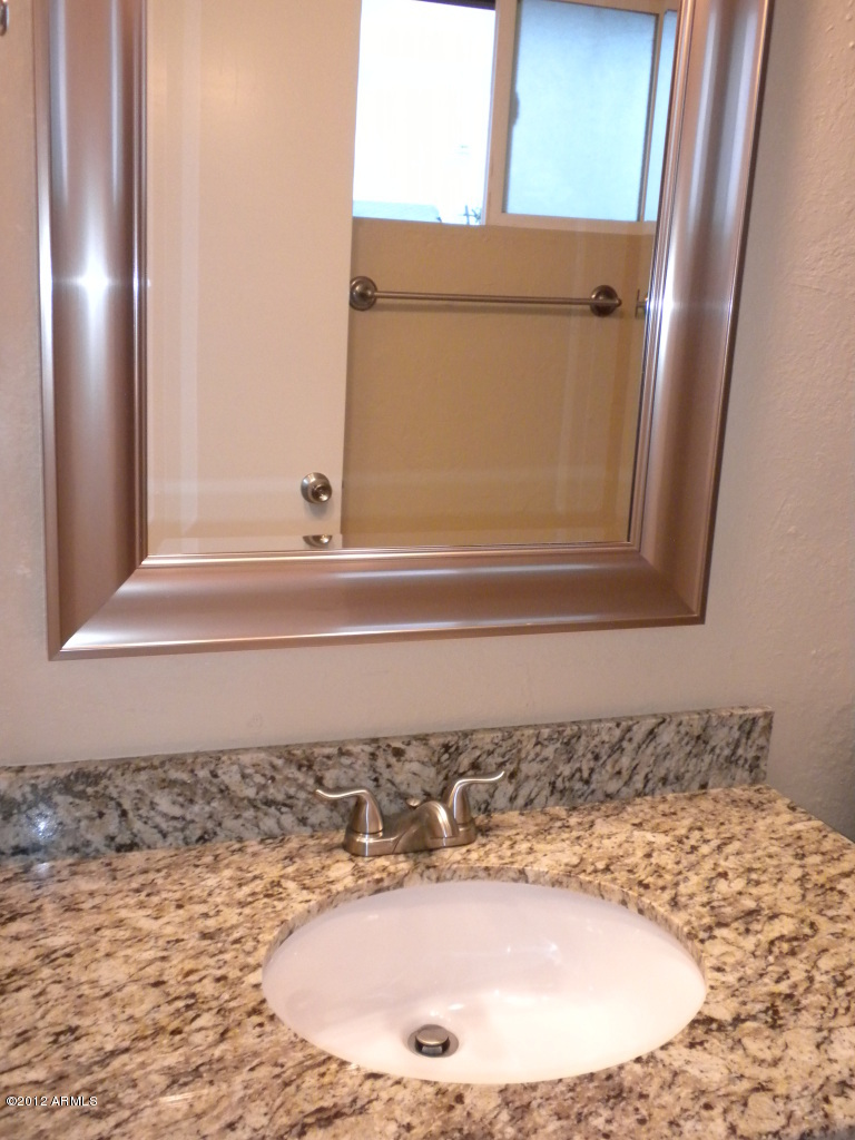 1506 West Colt Road Chandler, AZ 85224 - Photo 12 of 27 a bathroom with a sink and a mirror