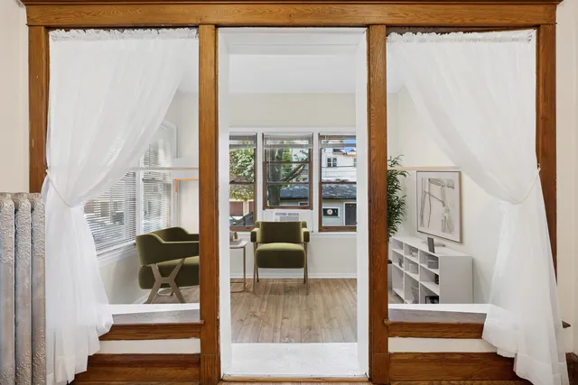 a view of a entryway