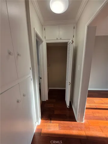 a view of walk in closet