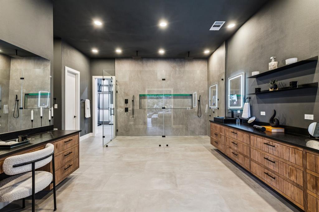 6 Savannah Ridge Frisco, TX 75034 - Photo 11 of 40 a large room with lots of counter space and mirrors