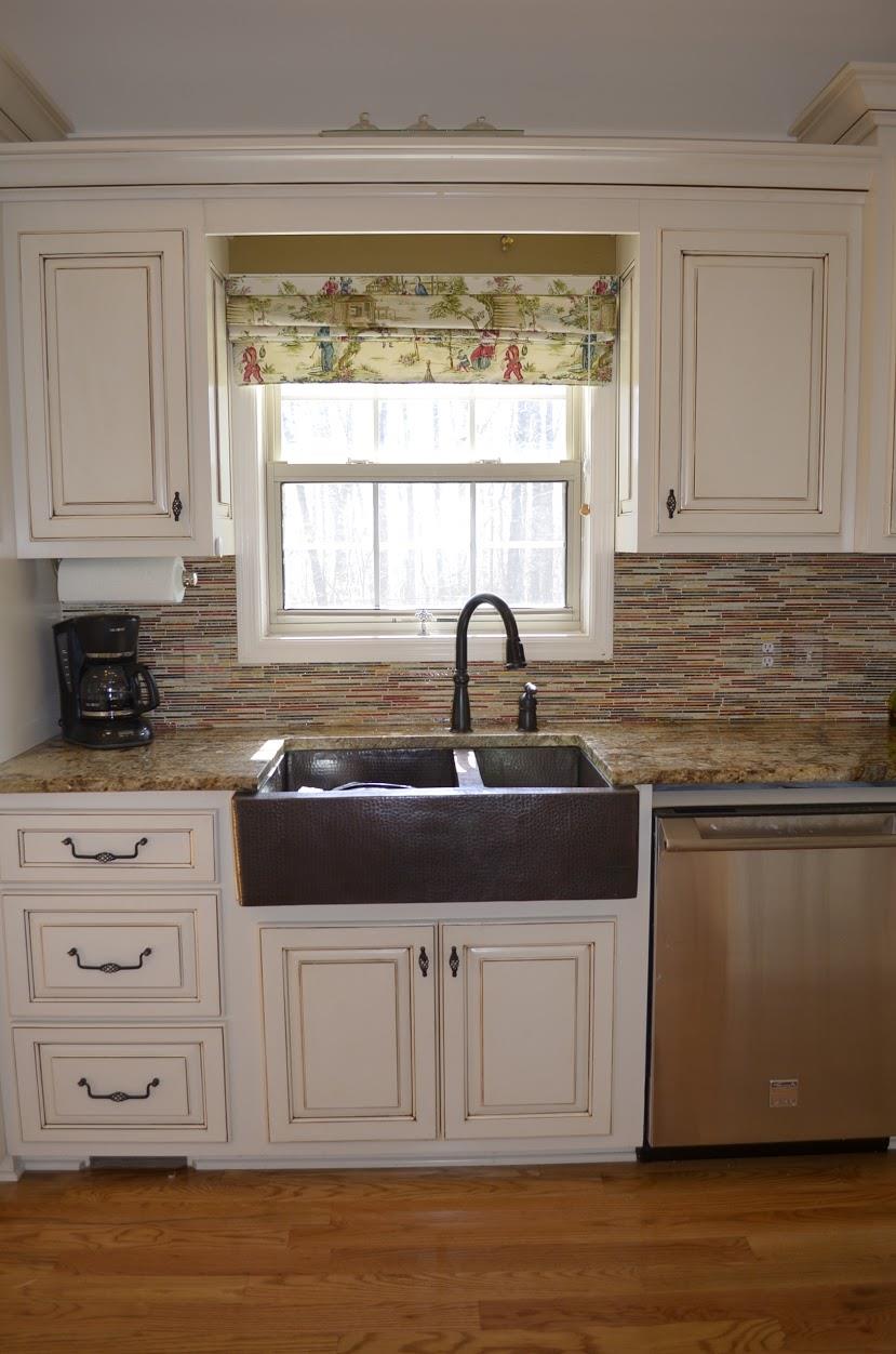 375 Toliver Lake Road Manchester, TN 37355 - Photo 10 of 30 Hammered Copper Farm Sink. Beautiful tile back splash with 6 burner cook top.