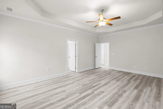 wooden floor in an empty room