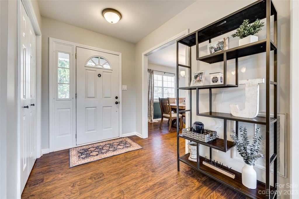 339 Gold Hill Road Fort Mill, SC 29715 - Photo 3 of 48 a view of dining room with wooden floor