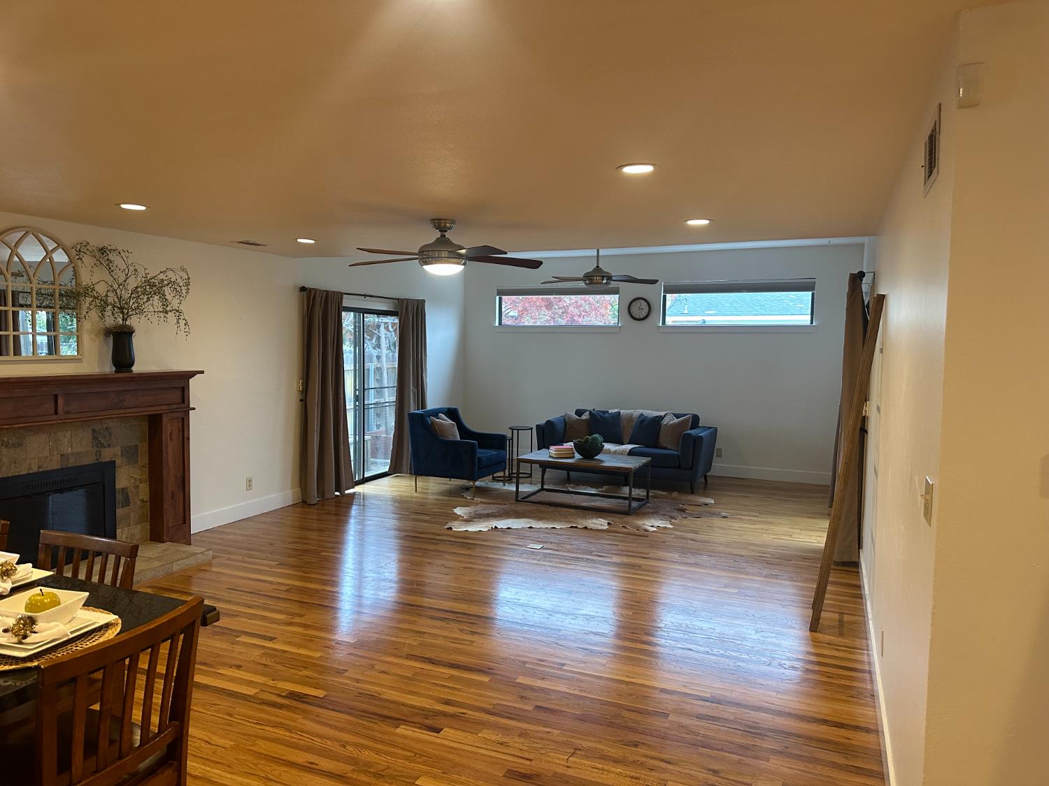 2013 Jerry Lane Lodi, CA 95242 - Photo 15 of 52 a living room with furniture and a fireplace
