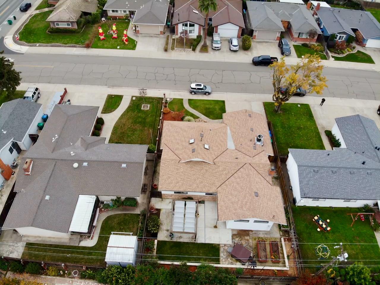 2013 Jerry Lane Lodi, CA 95242 - Photo 51 of 52 an aerial view of residential houses with outdoor space and parking