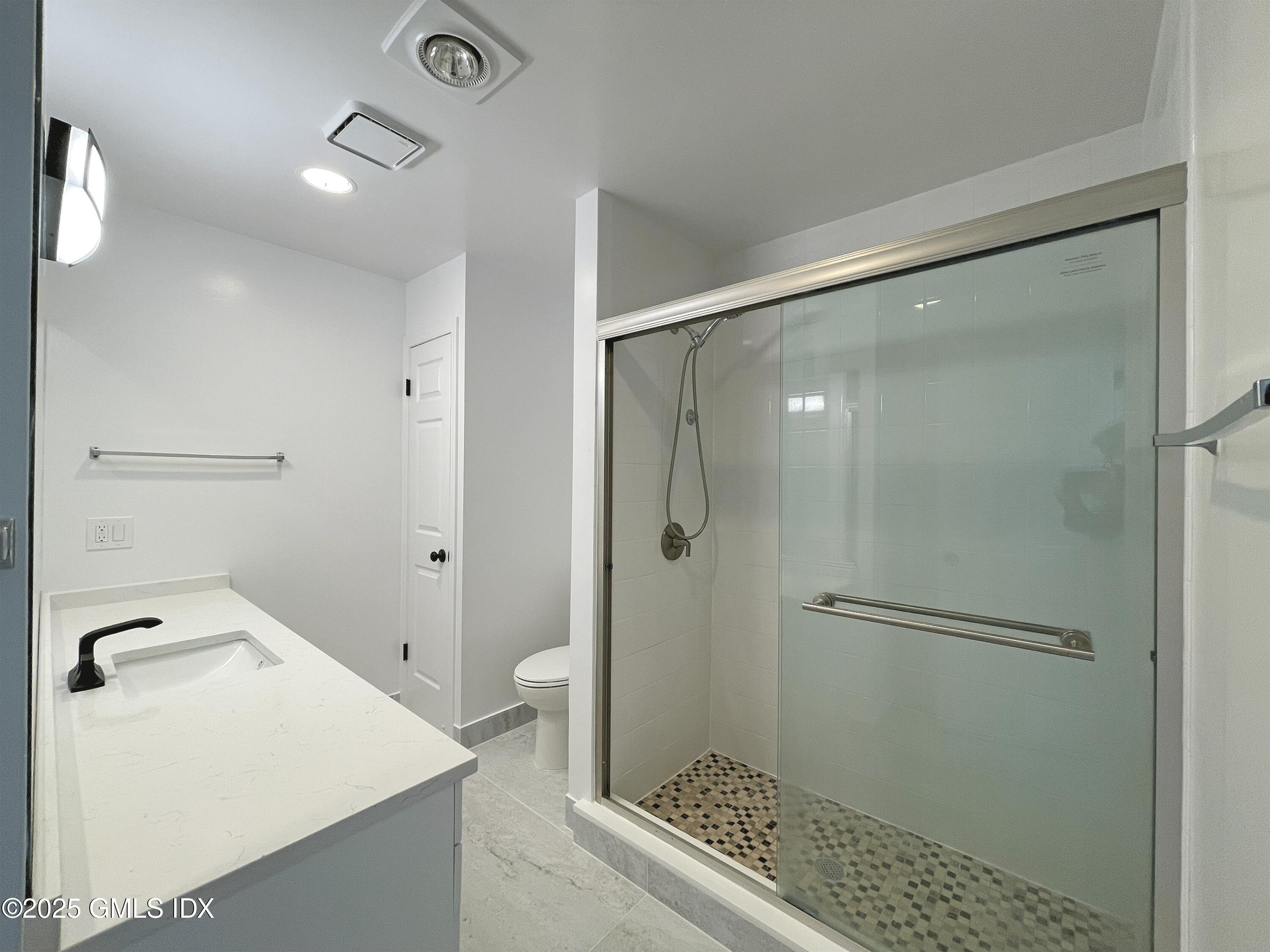 28 Home Place, Unit A2 Greenwich, CT 06830 - Photo 20 of 28 a bathroom with a shower and a sink