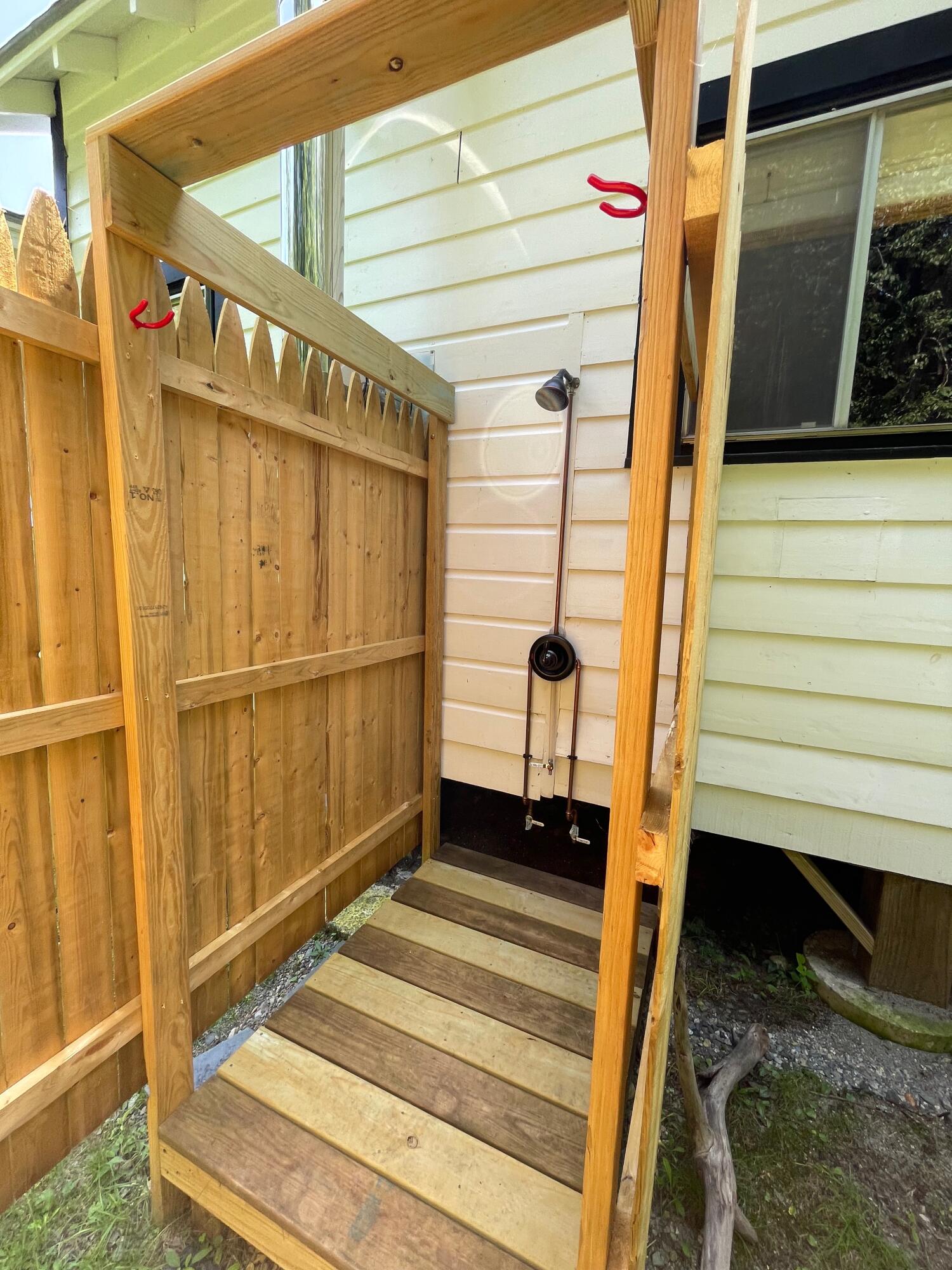 346 Rumford Road Oquossoc, ME 04964 - Photo 38 of 41 Outdoor Shower