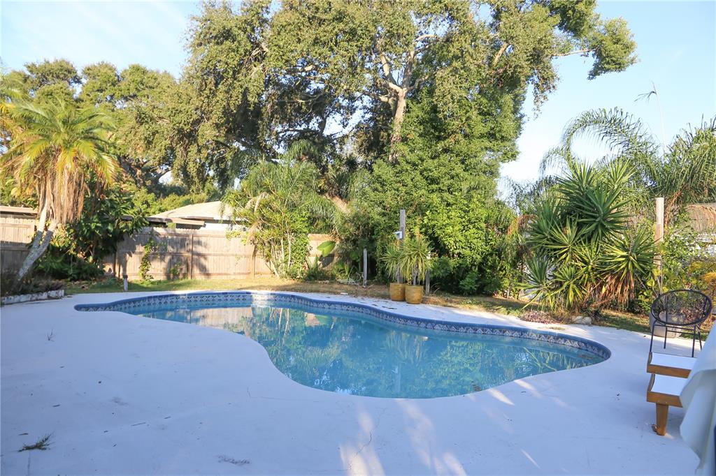 1810 Copper Kettle Lane Dunedin, FL 34698 - Photo 19 of 22 a view of a swimming pool with an outdoor space