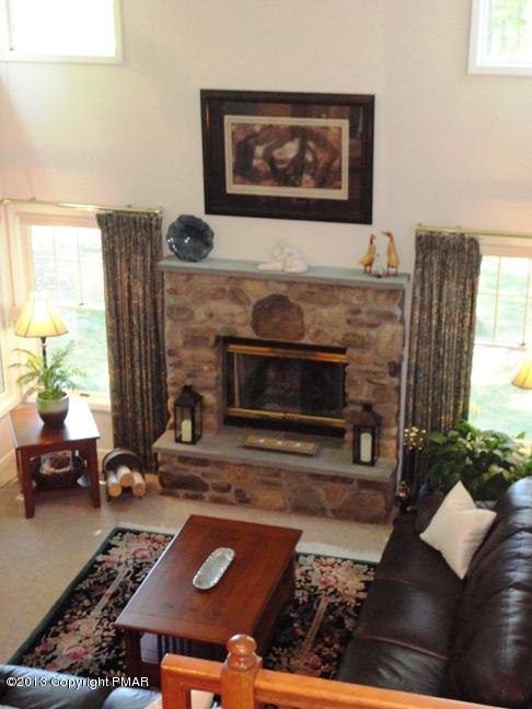 107 Creekside Road Canadensis, PA 18325 - Photo 13 of 31 Great room fireplace