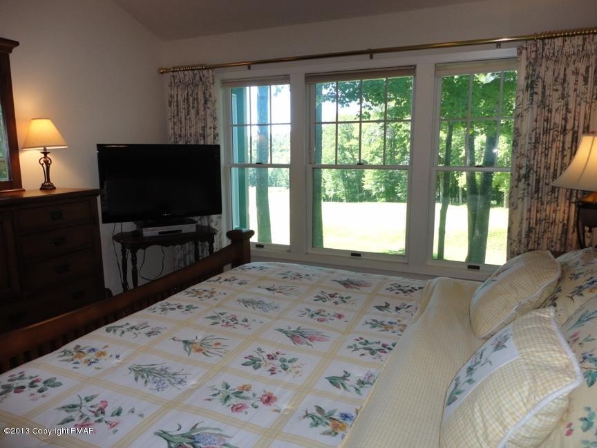 107 Creekside Road Canadensis, PA 18325 - Photo 18 of 31 Master Bedroom with Golf Course View