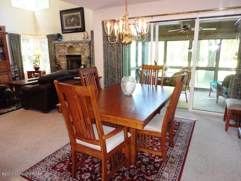 107 Creekside Road Canadensis, PA 18325 - Photo 8 of 31 Dining Room open to Great Room