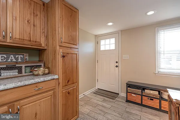 a room with storage and utility