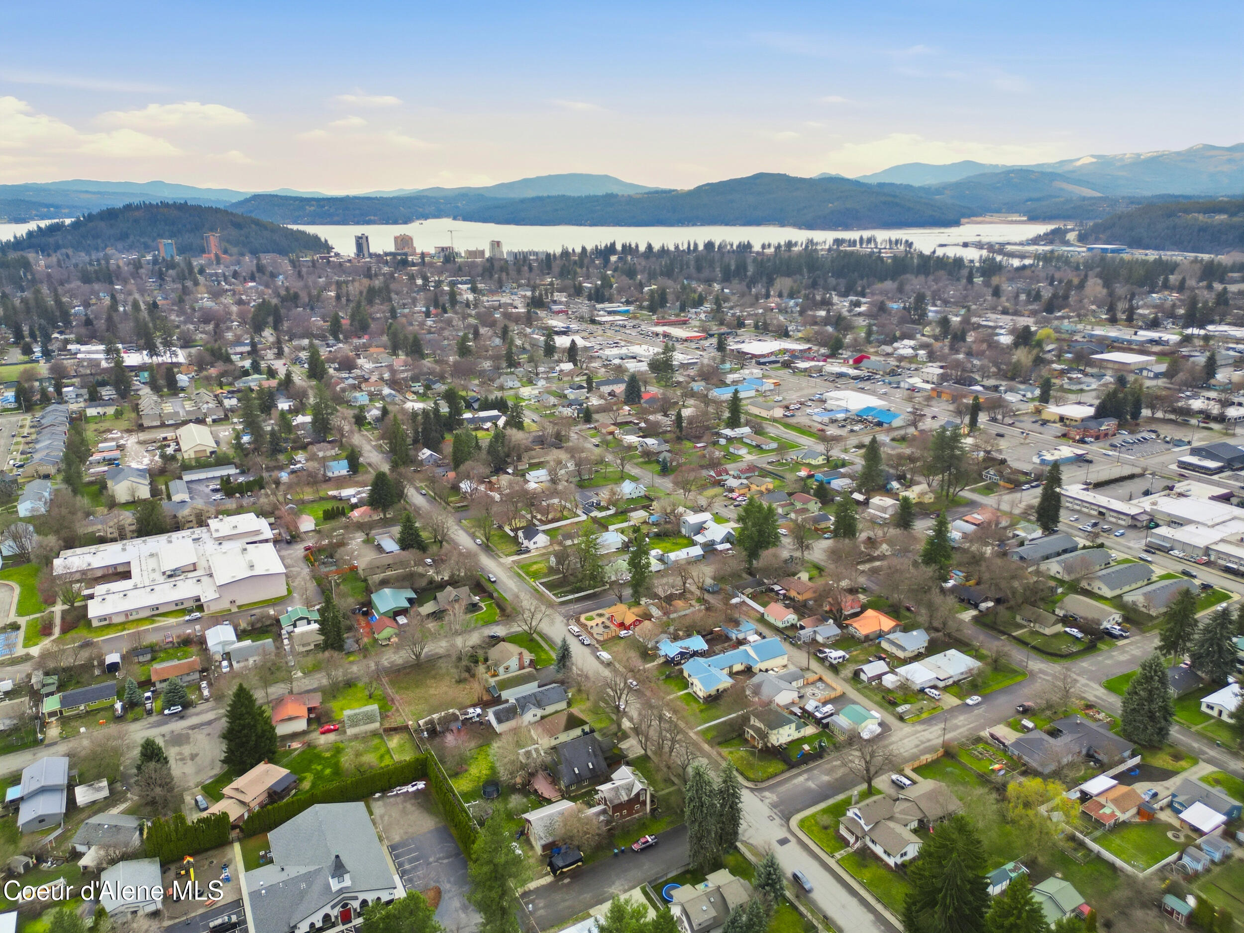 1709 North 7th Street Coeur D'Alene, ID 83814 - Photo 44 of 50 Aerial