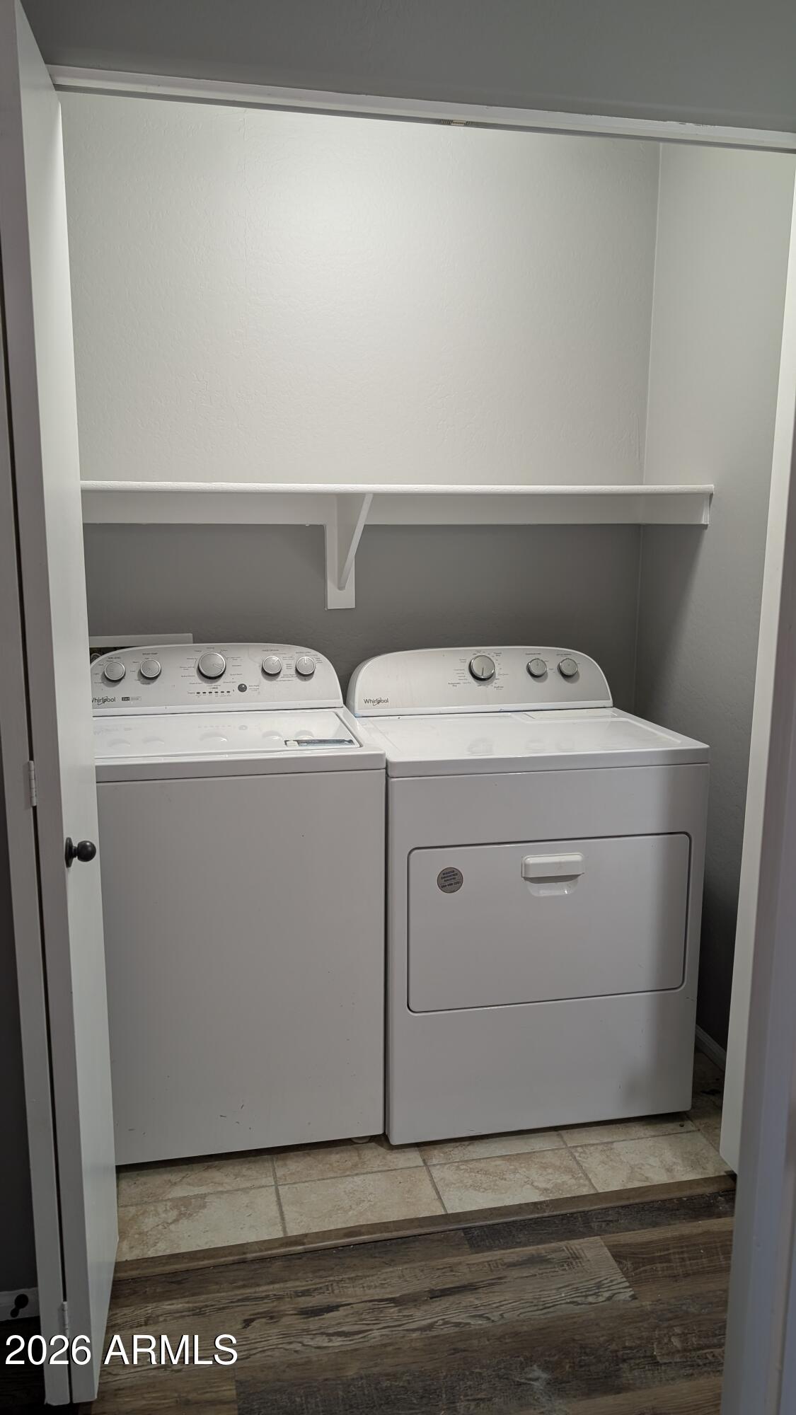 1377 East Pryor Road San Tan Valley, AZ 85140 - Photo 24 of 31 a utility room with dryer and washer
