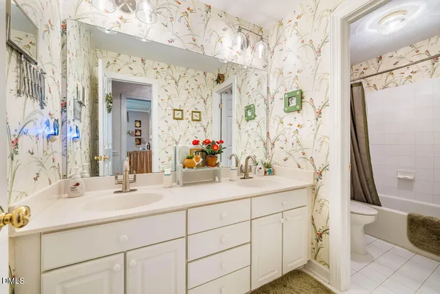 a view of outdoor space with wooden fence