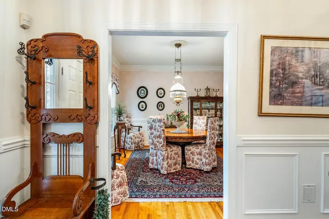 a living room filled with furniture
