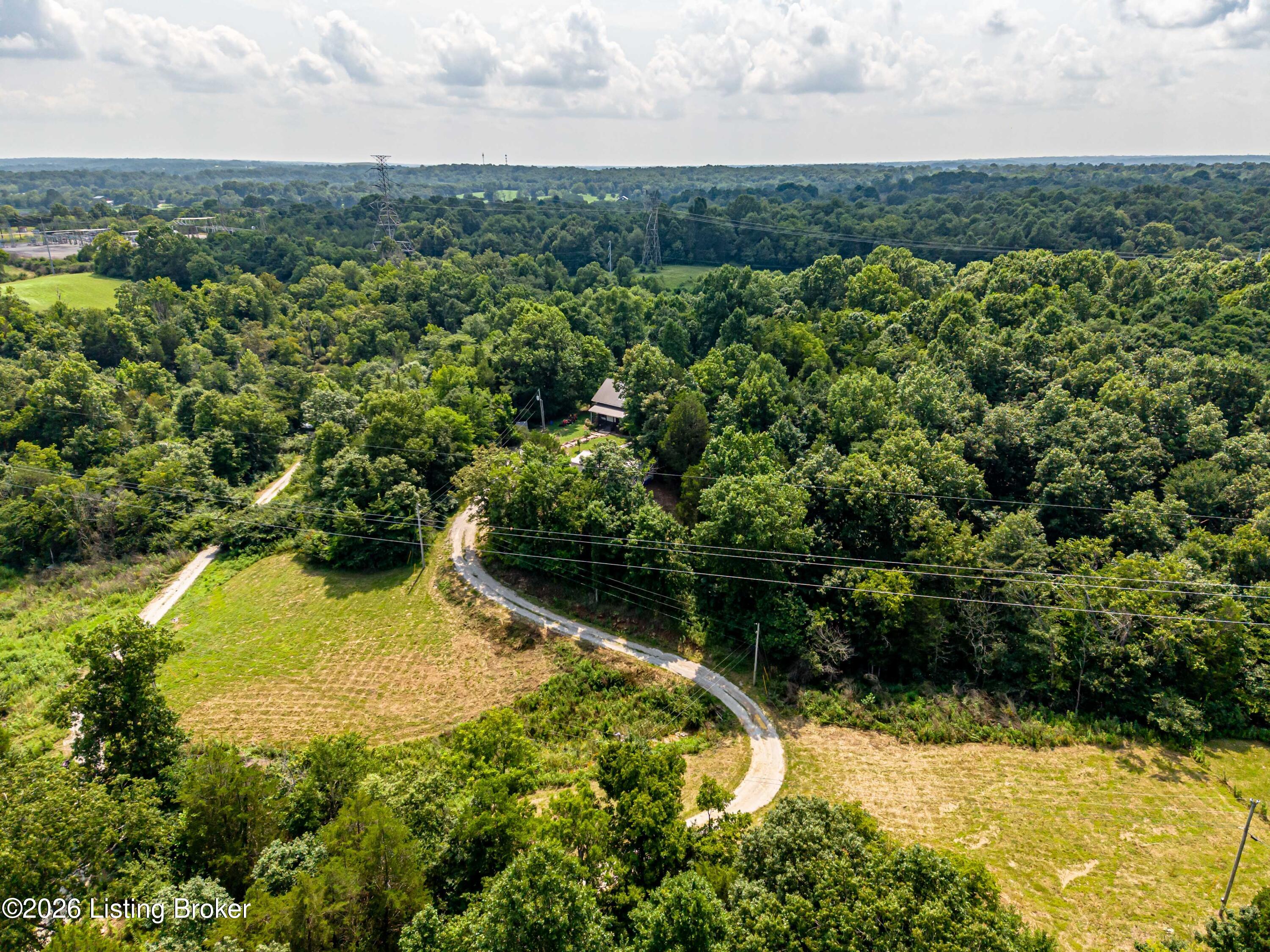 679 Bridgeport-Benson Road Frankfort, KY 40601 - Photo 23 of 82 030_Aerial_Overview_-_Driveway_Wide
