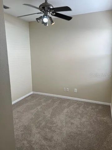 an empty room with a empty space