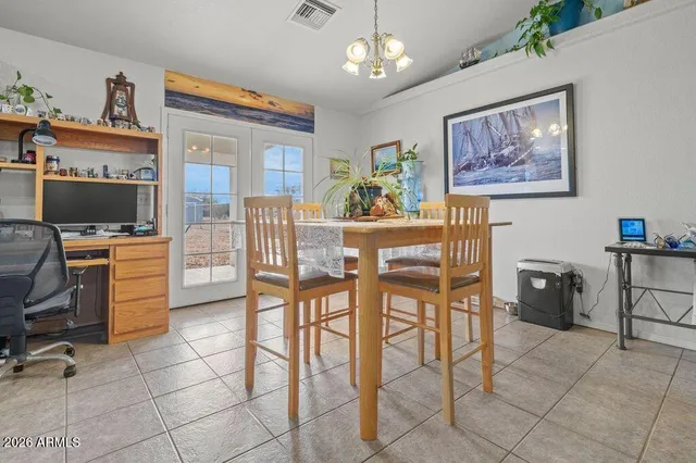 a view of a livingroom with furniture