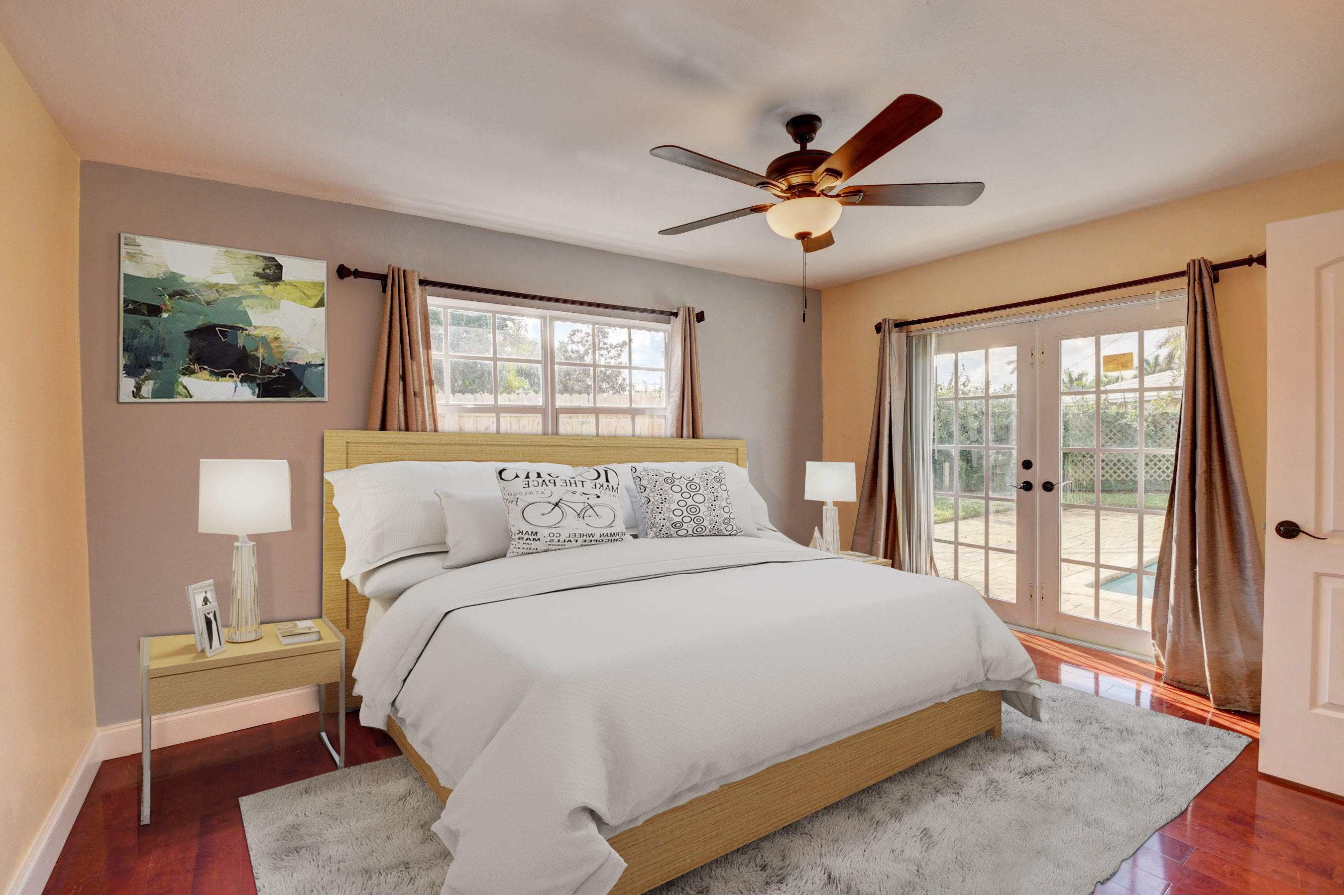 1100 West Camino Real Boca Raton, FL 33486 - Photo 11 of 35 Owners Suite Virtually Staged