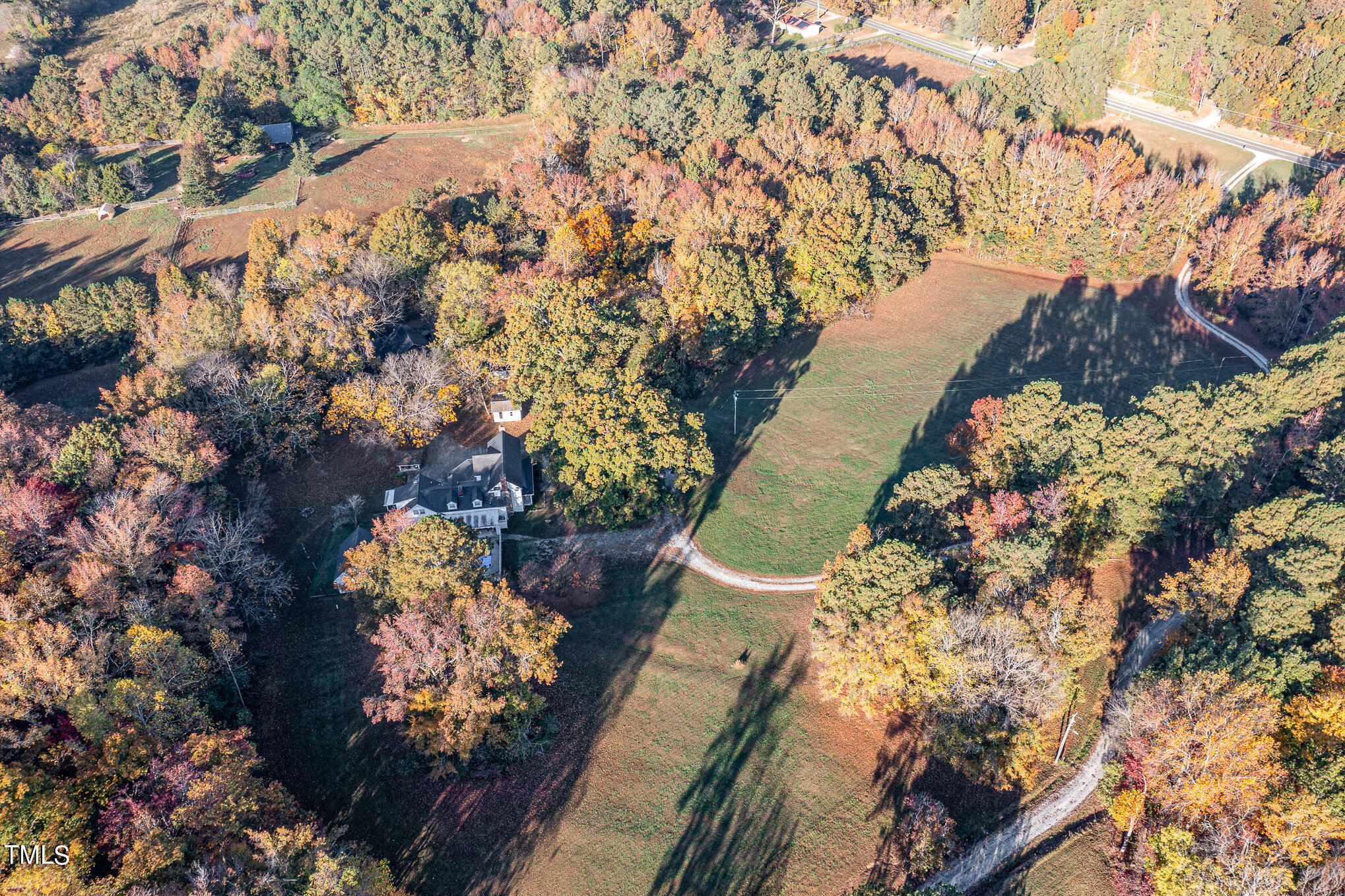 804 Bahama Road Bahama, NC 27503 - Photo 53 of 80 804 Bahama ex aerial 2