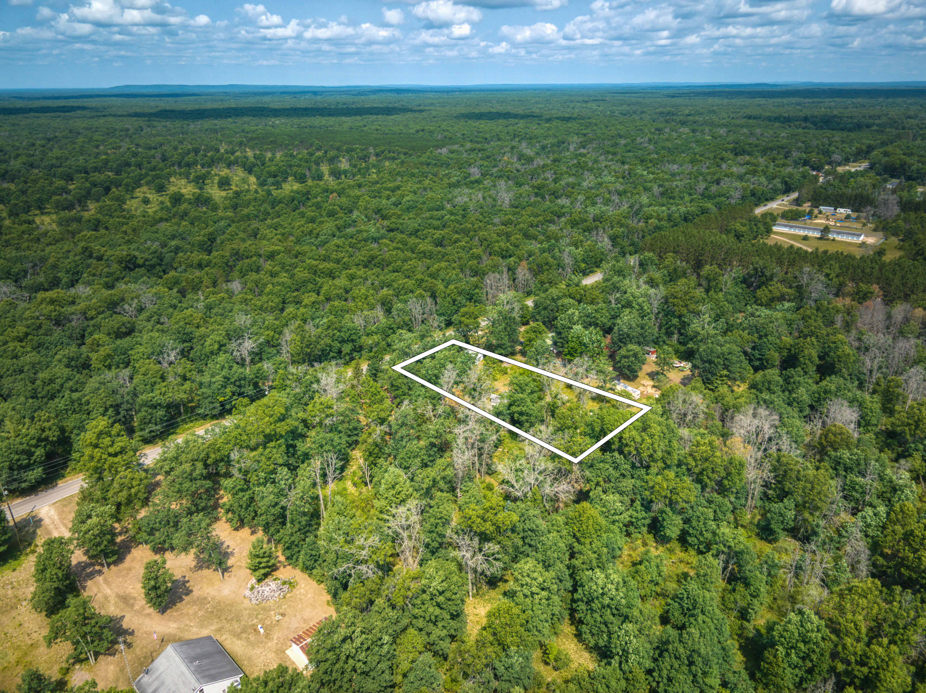 10130 North Brooks Road Irons, MI 49644 - Photo 14 of 20 property lines with Manistee National Fo