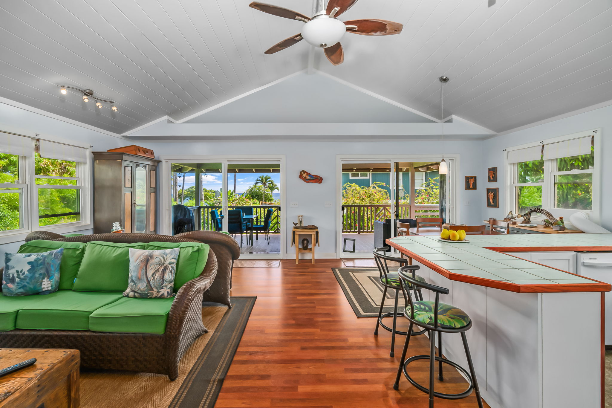 8244 A Elepaio Road Kekaha, HI 96752 - Photo 7 of 21 a living room with furniture and a large window
